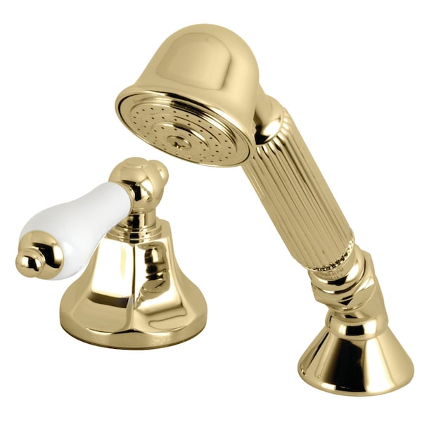 KSK4302PLTR Transfer Valve Set For Roman Tub Filler, Polished Brass